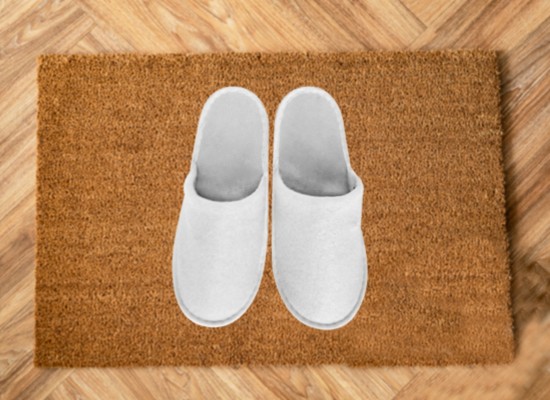 YL70 開口式拉毛布拖鞋 加顆粒止滑底 (200雙/箱)