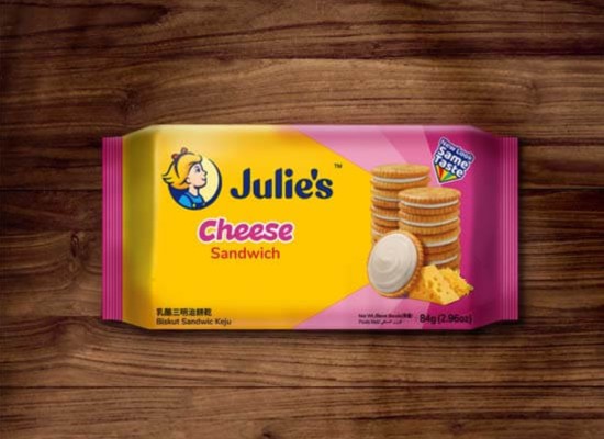 茱蒂絲 - 乳酪三明治餅乾 7g