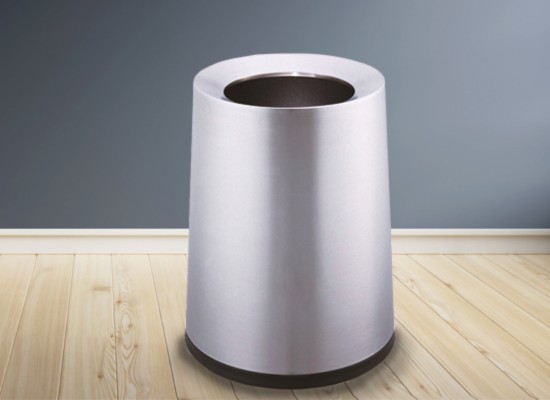 GPX-3S(銀色塑料)錐形垃圾桶　　